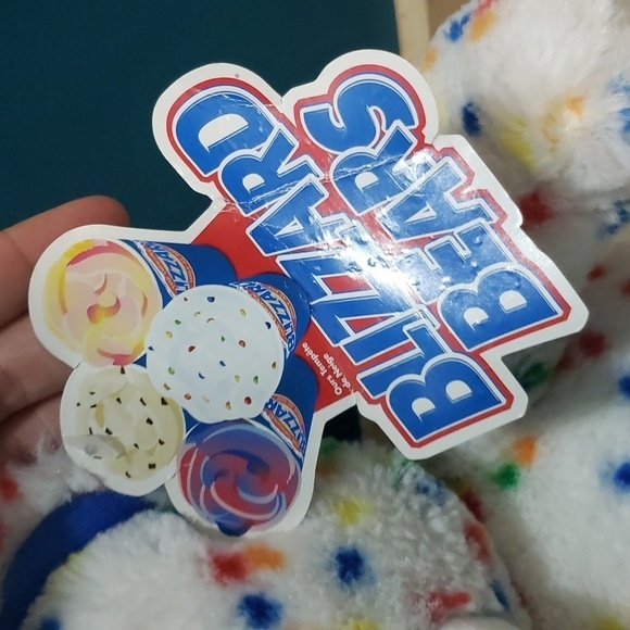 HTF NWT build a bear DQ blizzard confetti BEAR - Picture 3 of 8